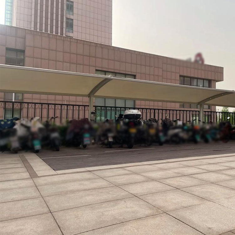 临朐县膜结构电动车棚