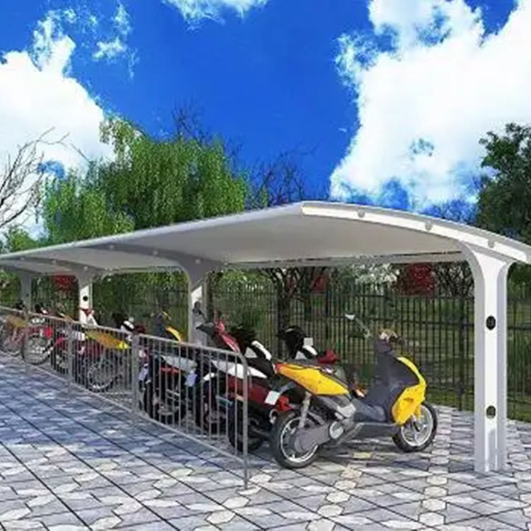 临朐县膜结构电动车棚